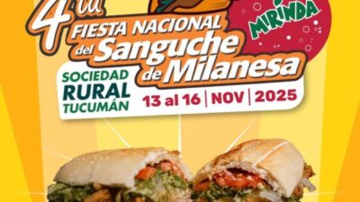 Tucumán celebró su sabor más querido con la 4ª Fiesta Nacional del Sánguche de Milanesa