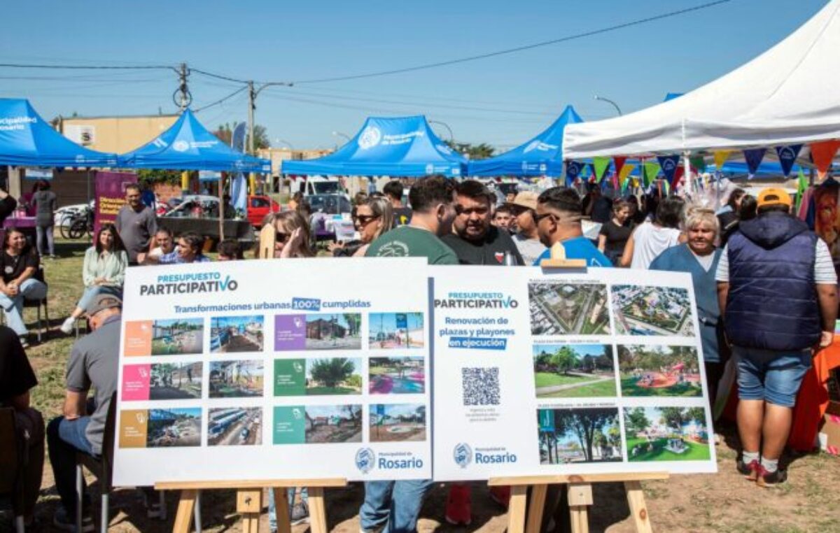 Presupuesto participativo: más de 22 mil rosarinos ya eligieron obras para sus barrios