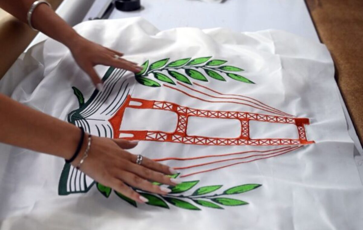 Así se diseñó la bandera de Santa Fe, que soñó un pibe de Barranquitas