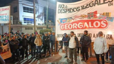 Georgalos afecta a 600 trabajadores con un esquema de “suspensiones rotativas”