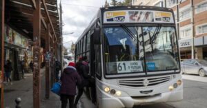 Bariloche: el valor del colectivo superará los 2 mil pesos