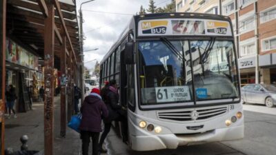 Bariloche: el valor del colectivo superará los 2 mil pesos