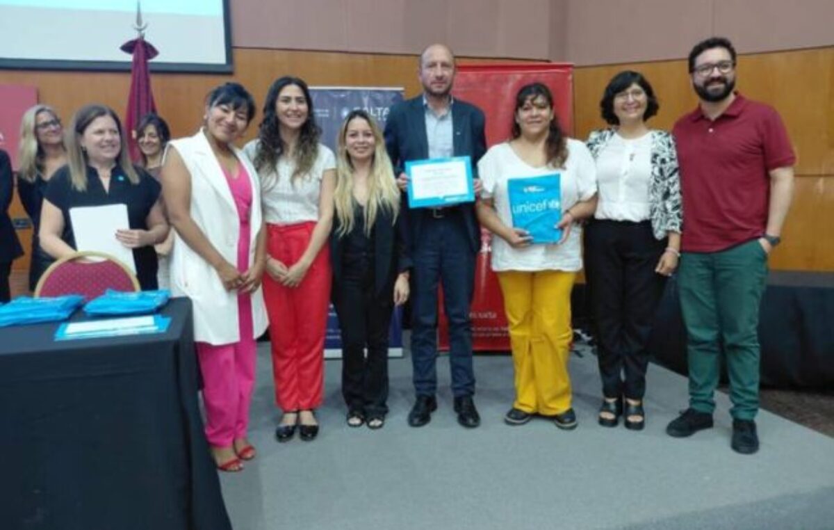 UNICEF distingue a Palpalá por su programa de niñez