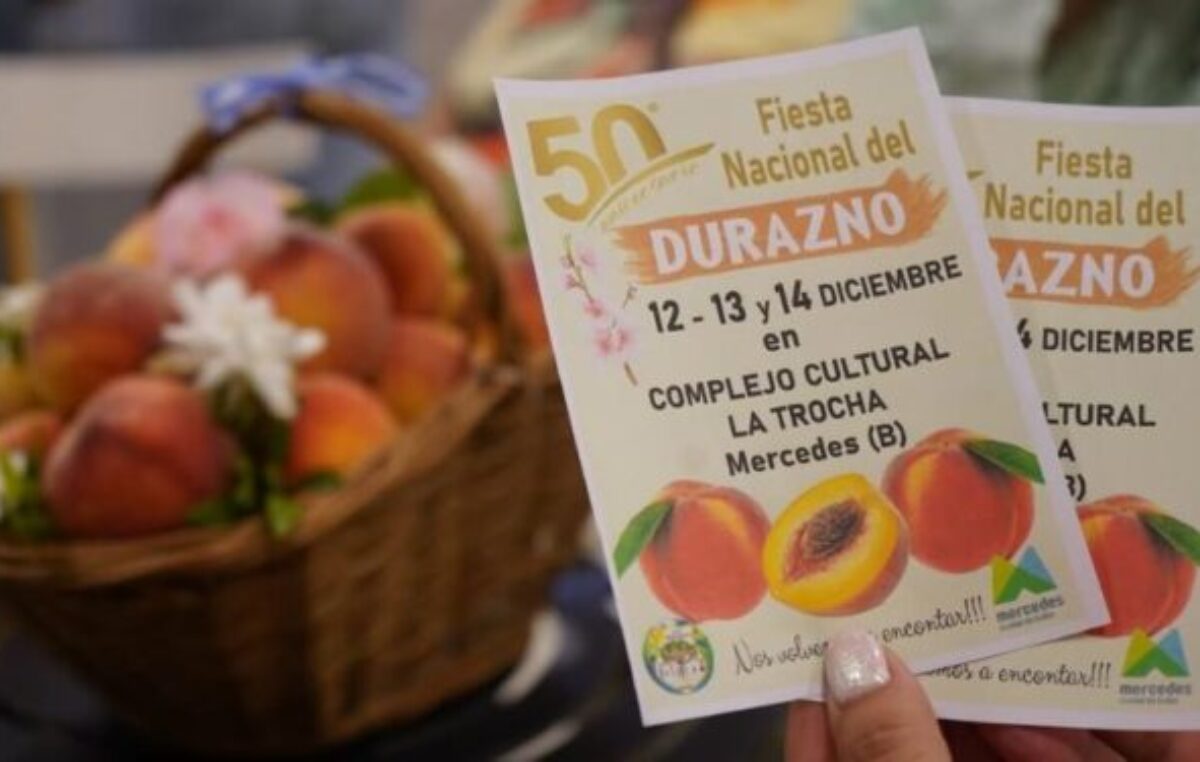 Mercedes celebra la 50° Fiesta Nacional del Durazno