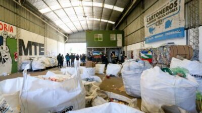 Buenos Aires: Recicladores avanzan con una planta de basura 100% reciclable y piden apoyo de los municipios