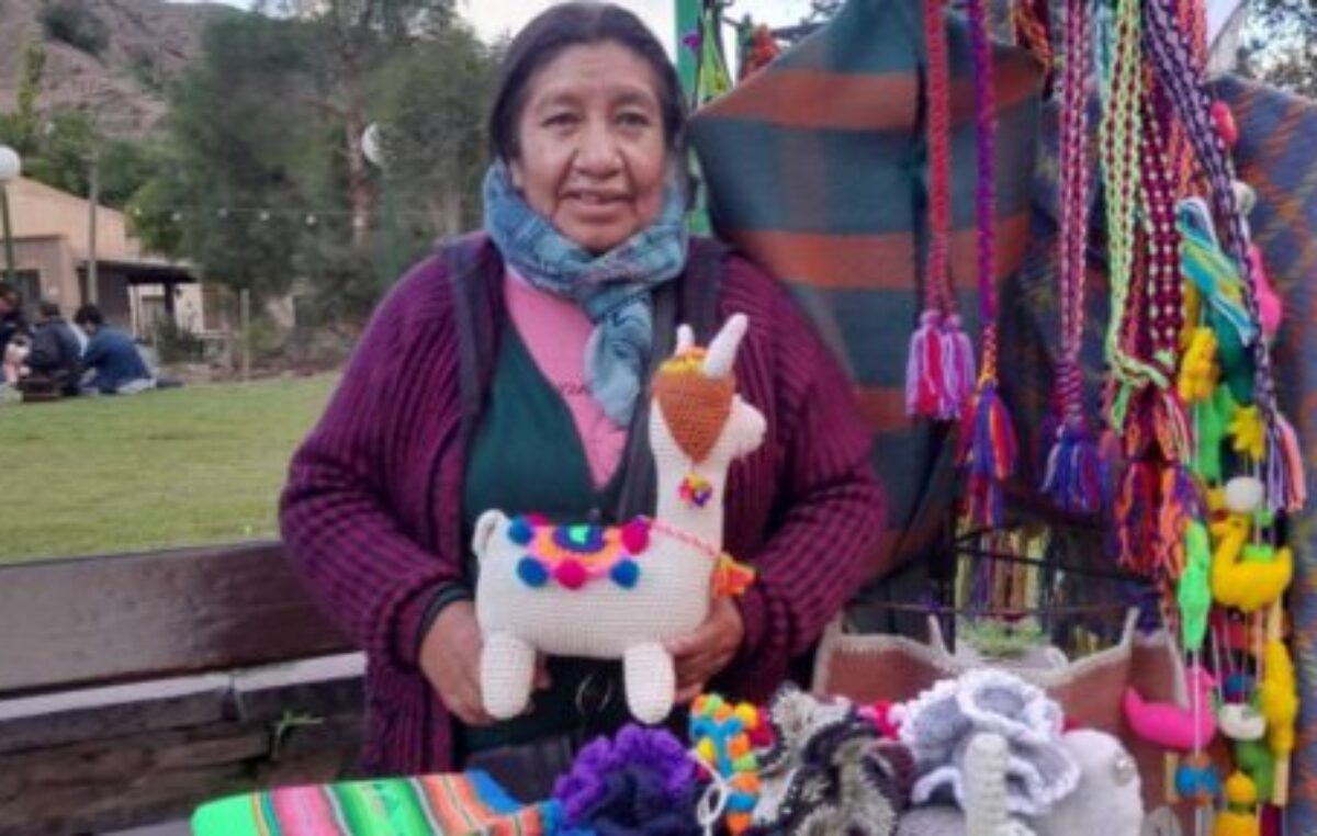 Feria 8M en Maimará por el Día Internacional de la Mujer