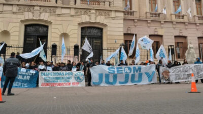 Seom Jujuy rechaza el aumento del 4% y amenaza con medidas