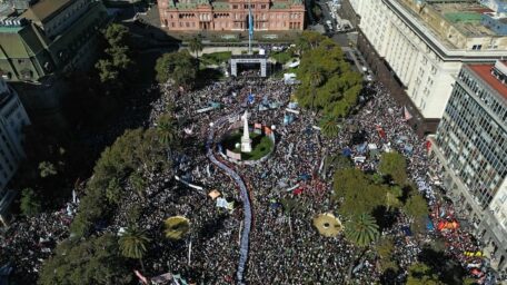 La marcha del 24 tal vez marcó un quiebre