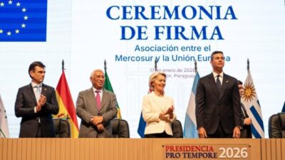 Europa le dio luz verde al acuerdo con el Mercosur: comenzará a aplicarse el 1° de mayo