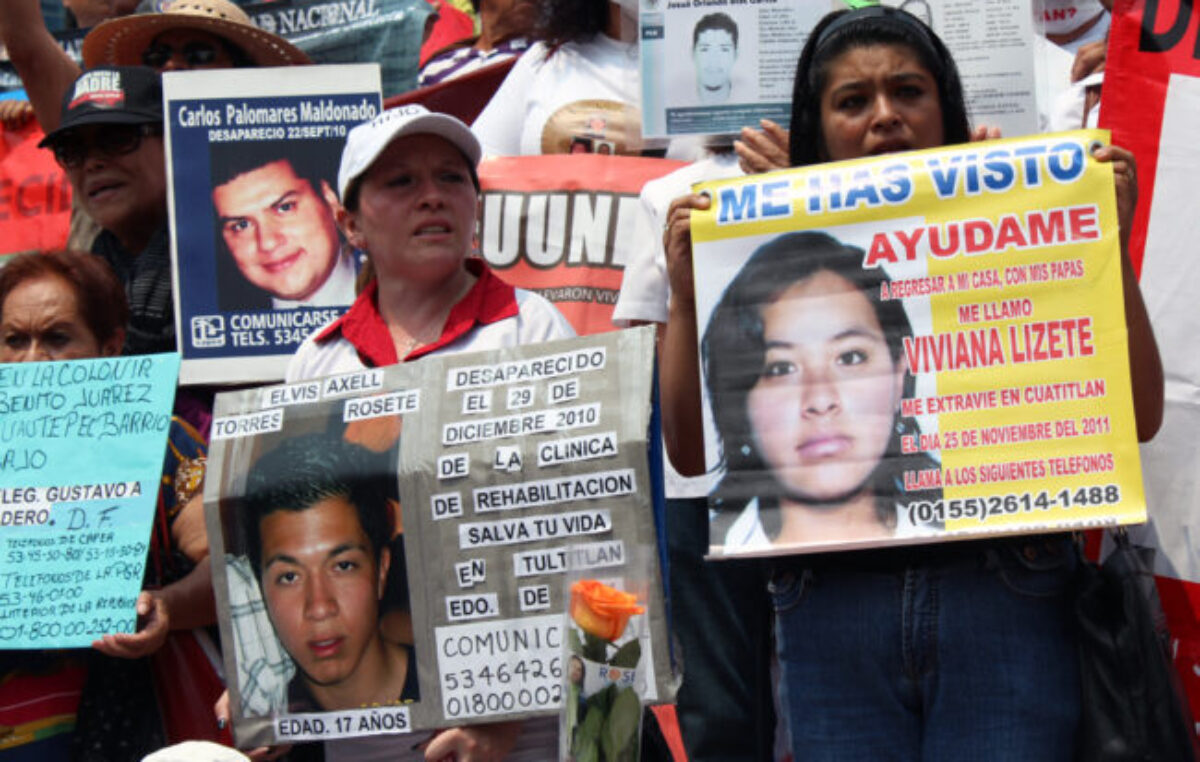 México confirmó oficialmente que hay 130 mil personas desaparecidas en el país