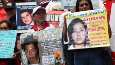 México confirmó oficialmente que hay 130 mil personas desaparecidas en el país