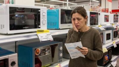Aumenta la morosidad: el 40% de las familias argentinas no logra cubrir las cuotas de los electrodomésticos