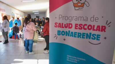 Buenos Aires: Ya se sumaron 42 municipios al programa de salud escolar