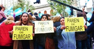 «El caso Pergamino abre una esperanza para todos los pueblos fumigados»