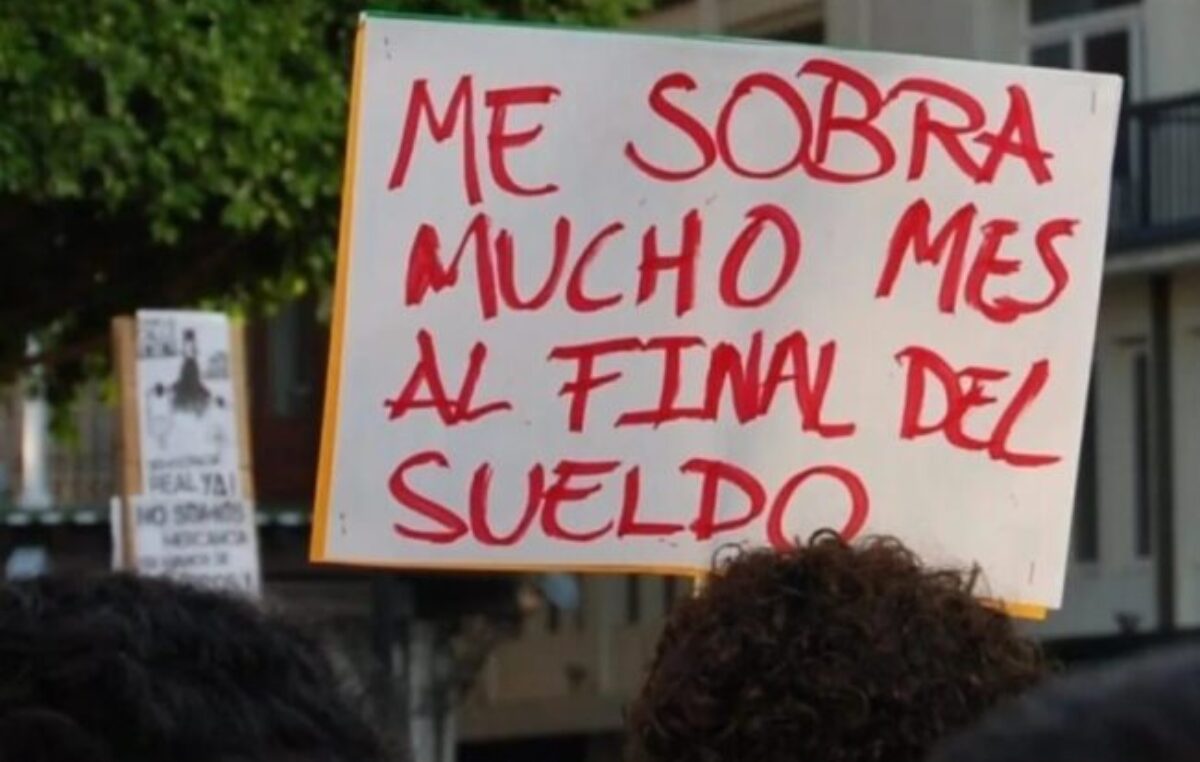Los salarios siguen abajo de la suba de precios