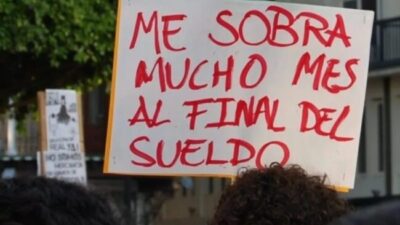 Los salarios siguen abajo de la suba de precios
