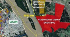 Colón conformó mesa de trabajo con abogados y ambientalistas para lograr la reubicación de planta de combustible en Uruguay
