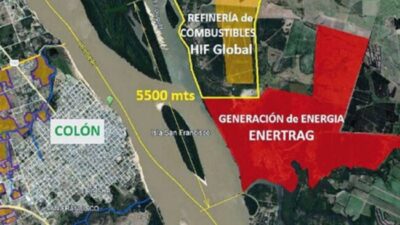 Colón conformó mesa de trabajo con abogados y ambientalistas para lograr la reubicación de planta de combustible en Uruguay