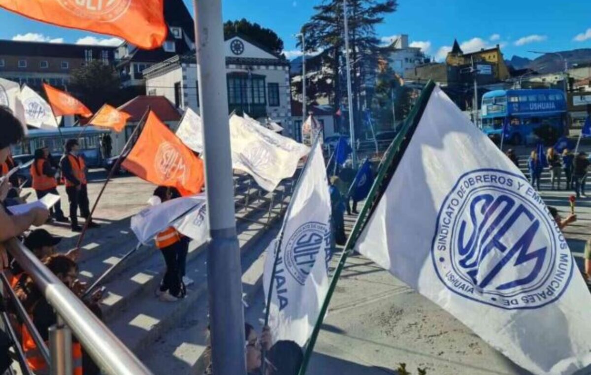 El SOEM Ushuaia repudió la intimación de la presidenta de la OSEF