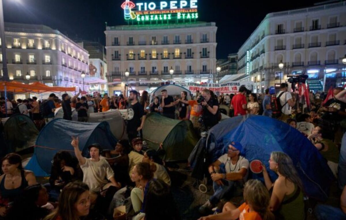 La crisis de la vivienda en España resucita al movimiento de los indignados