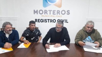 Morteros: el Ejecutivo y los gremios municipales sellaron un nuevo acuerdo salarial