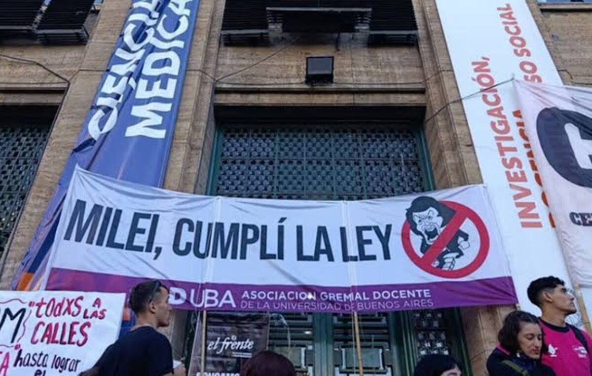 Solidaridad con las Universidades Nacionales frente a las medidas del Gobierno nacional