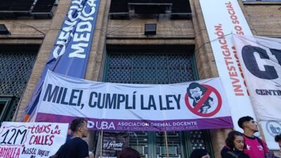 Solidaridad con las Universidades Nacionales frente a las medidas del Gobierno nacional