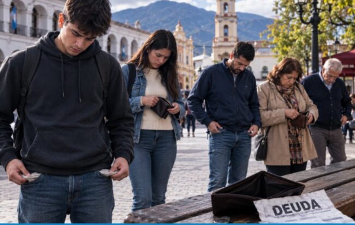 Con menos ingresos, la deuda en los hogares salteños crece