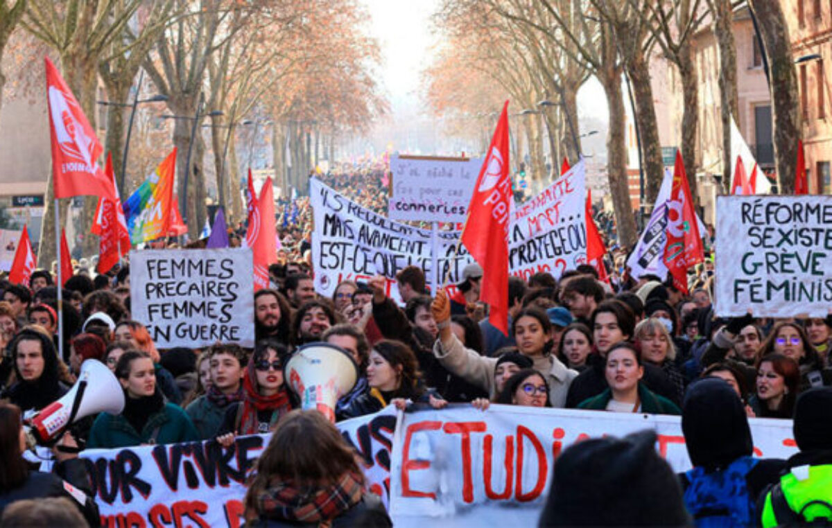 El primer ministro de Francia convocó un gabinete de crisis por la creciente protesta estudiantil